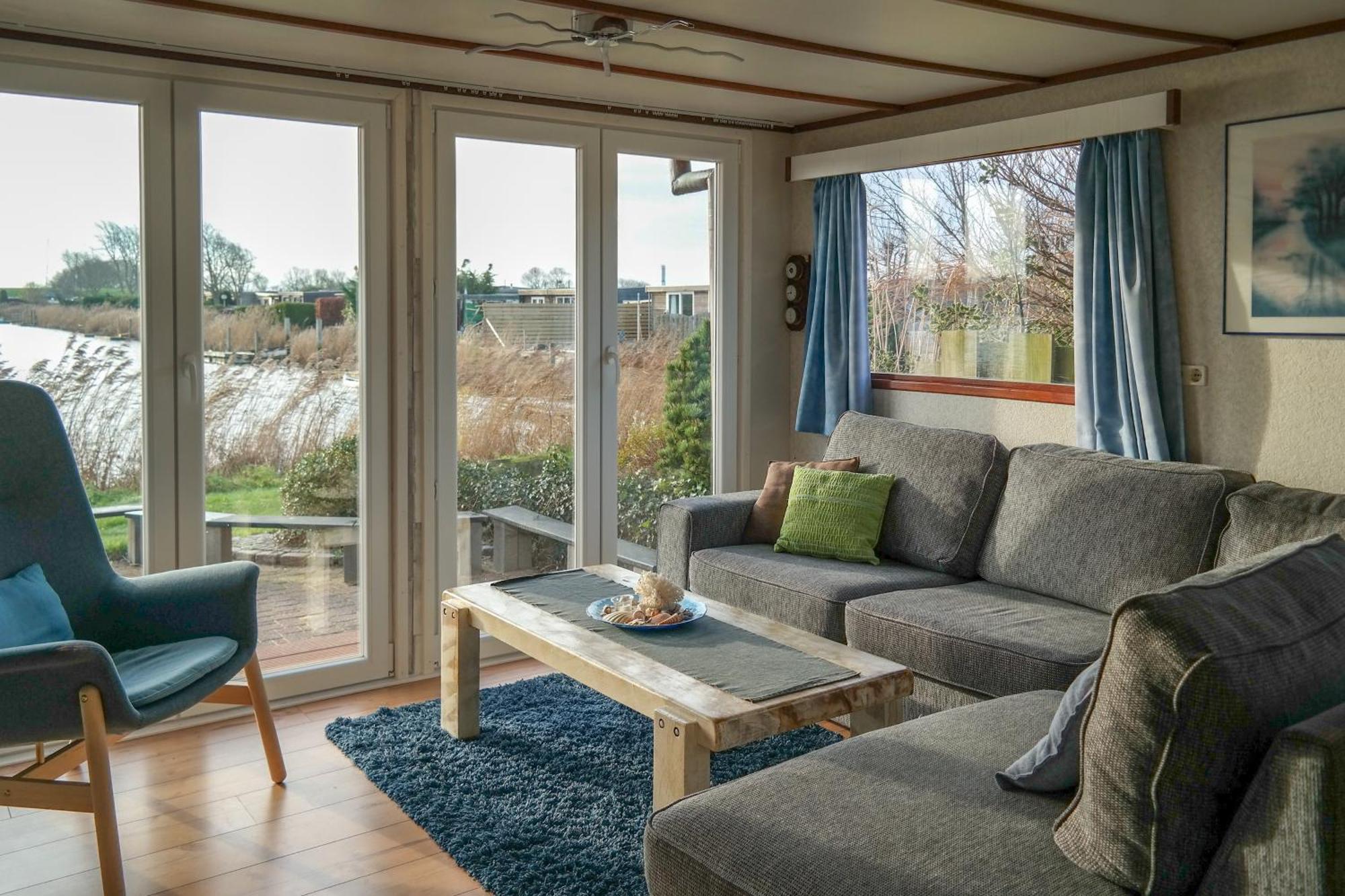 8 Pers House 'Capitein Theis' With Seaside In Front Of The Lauwersmeer Anjum Kültér fotó